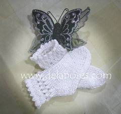 Cómo tejer calcetines de lana para bebé
