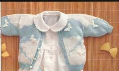 Patrones para tejer ropa de bebés